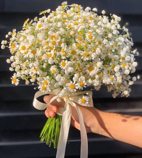 Mẫu hoa cầm tay cô dâu lãng mạn nhất