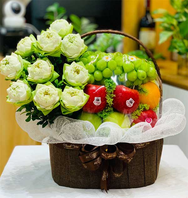 Giỏ trái cây đi viếng đám tang