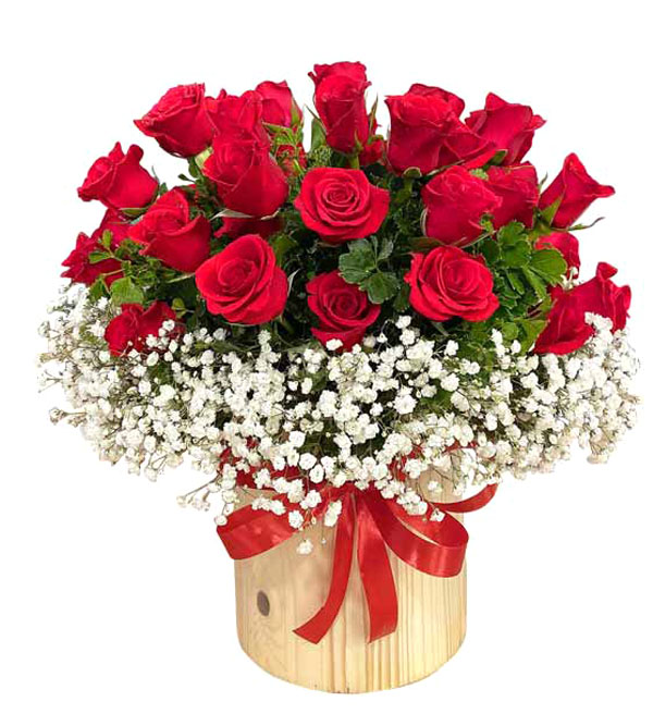 Hộp hoa hồng đỏ - món quà hoàn hảo nhất