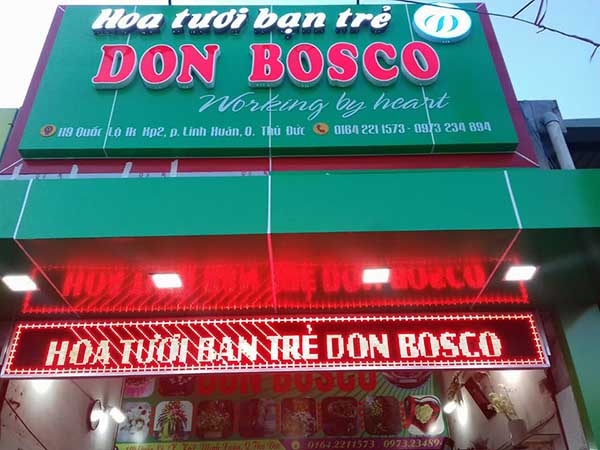 Shop hoa tươi Don bosco