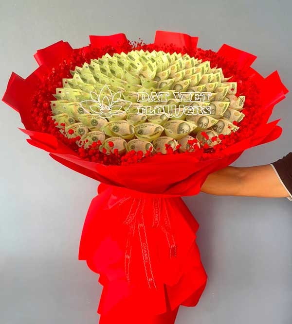 Bó hoa tiền mix feeling 2