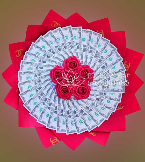 Bó hoa tiền vì em
