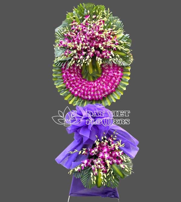 Hoa Chia Buồn - Lan Thái Tím