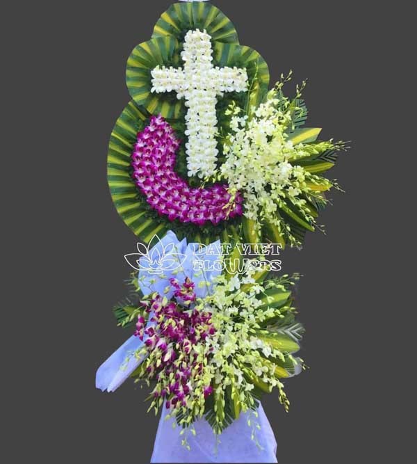 Hoa Chia Buồn Thánh Giá - Thành Kính