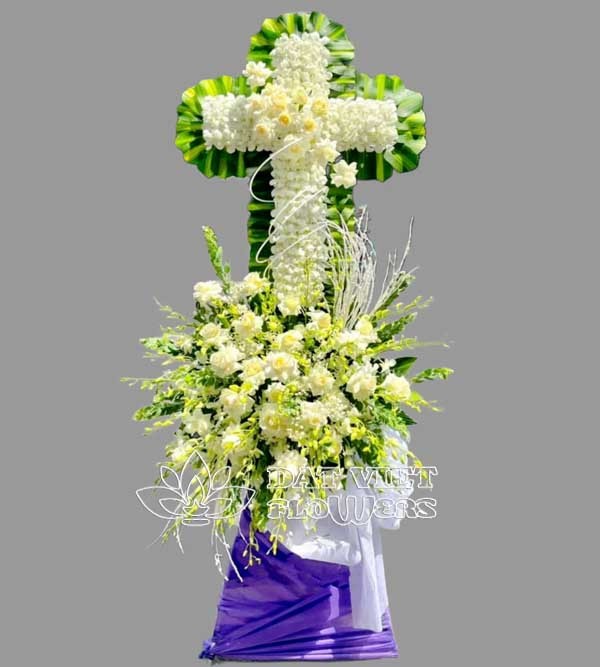 Kệ hoa chia buồn thánh giá 2
