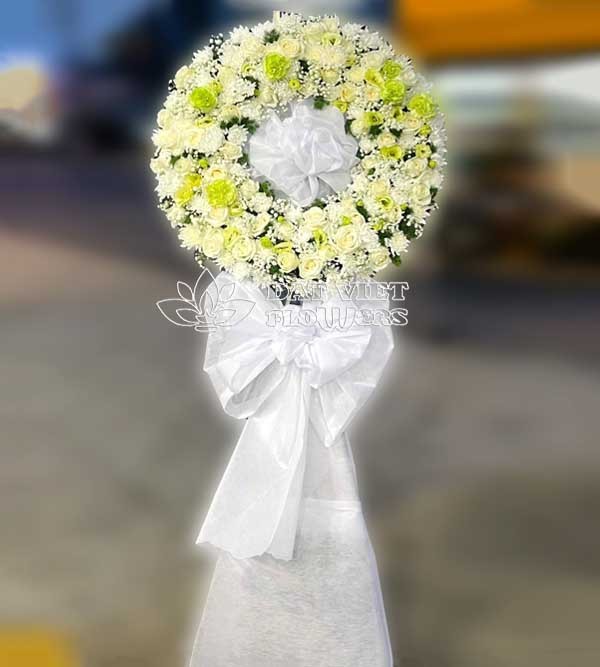 Kệ hoa chia buồn Thành kính, Sẻ chia