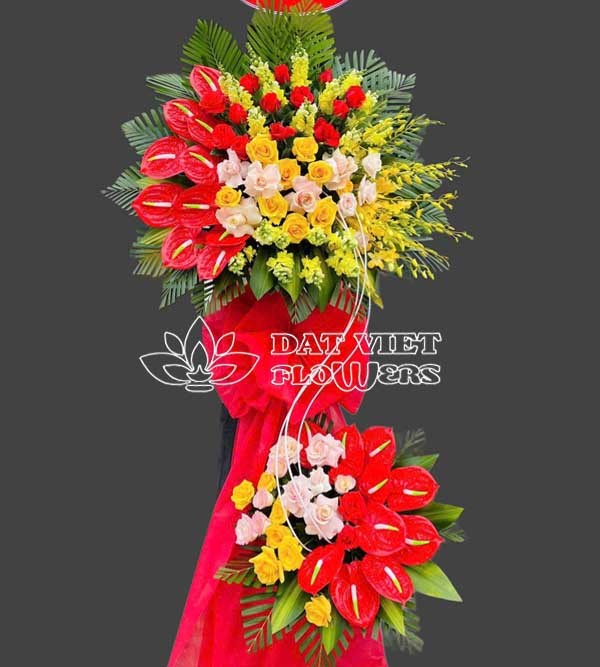 Kệ hoa mừng khai trương công danh