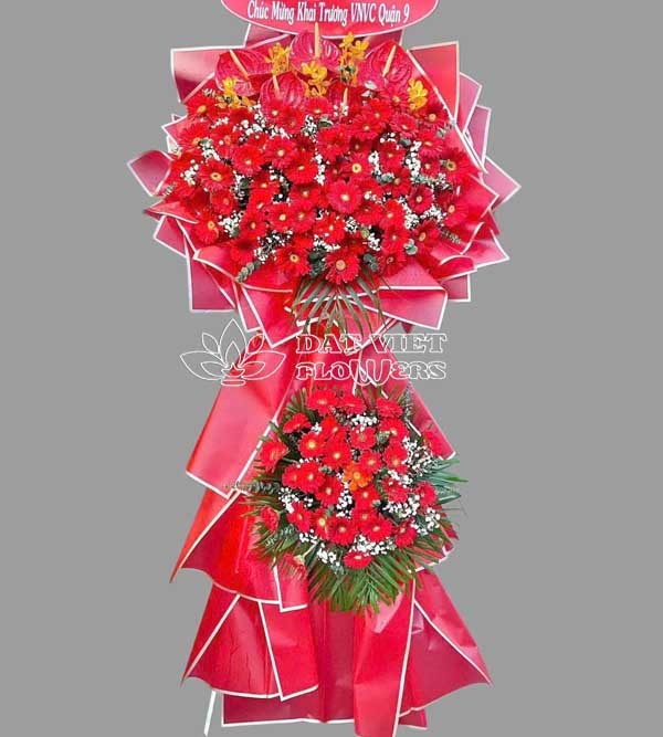 Kệ hoa mừng khai trương đại thắng lợi