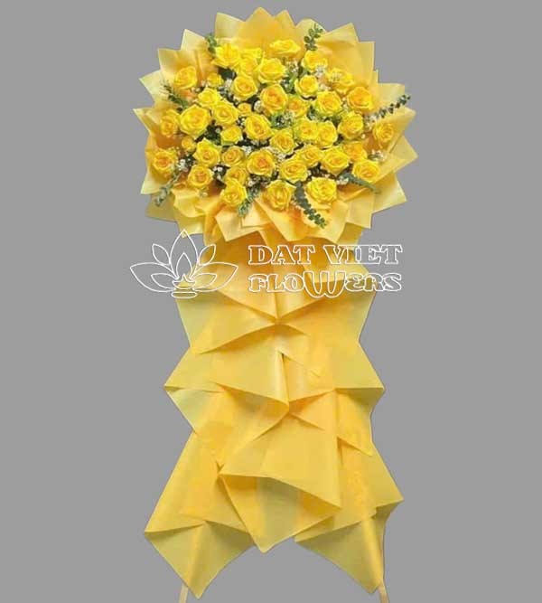 Kệ hoa mừng khai trương tỏa nắng